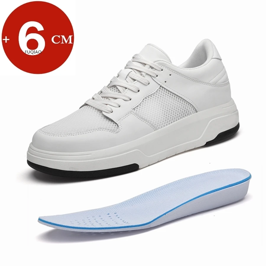 Men'S Shoes Casual Sneakers - New Man Summer Elevator Shoes Comfortable