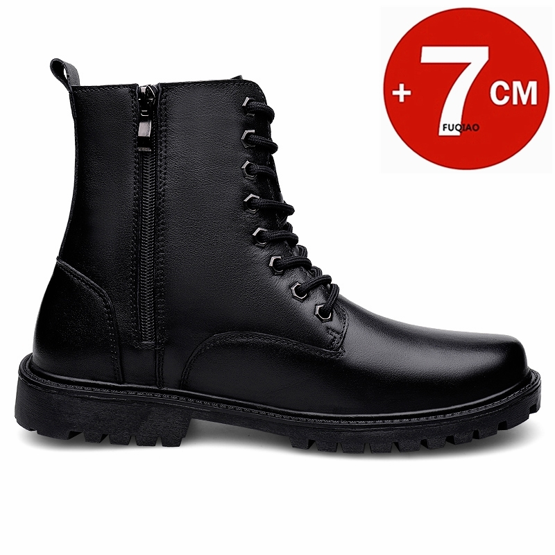 Men's Genuine Leather Elevator - đánh giá và giá Men Shoes Boss