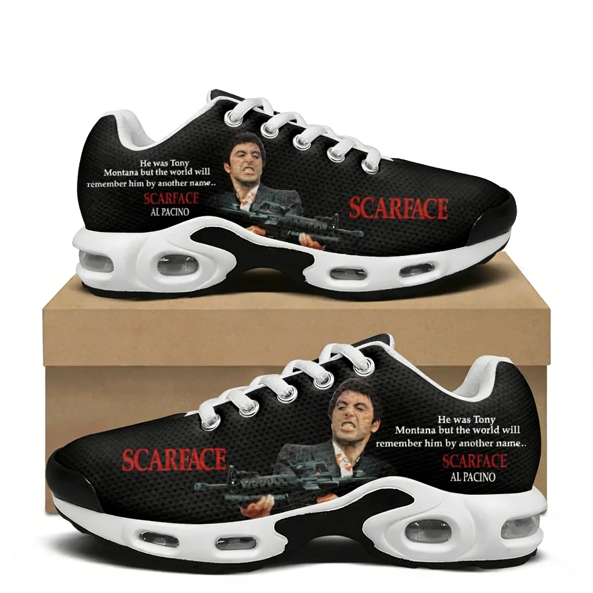 Scarface Air Cushion Sneakers  - đánh giá và giá Men Shoes Boss