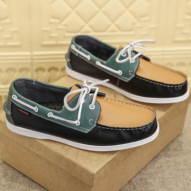 Genuine Leather Loafers Luxury - đánh giá và giá Boat Shoe Leather
