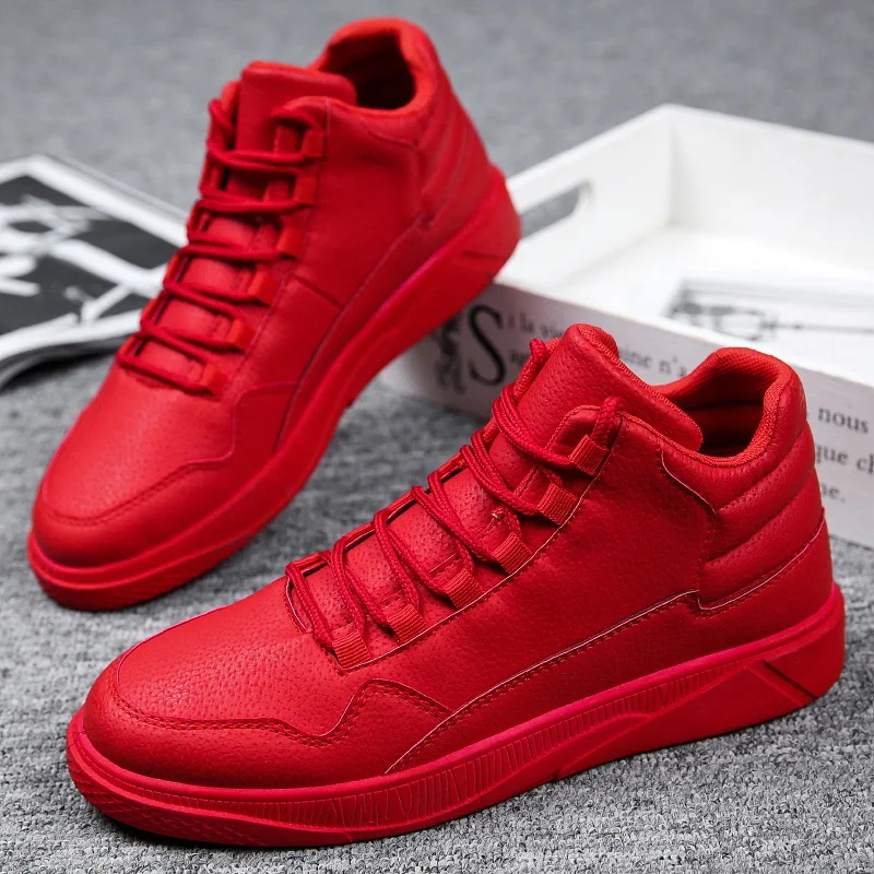 Keep Warm Men's Red High-Top L - đánh giá và giá Boat Shoe Leather