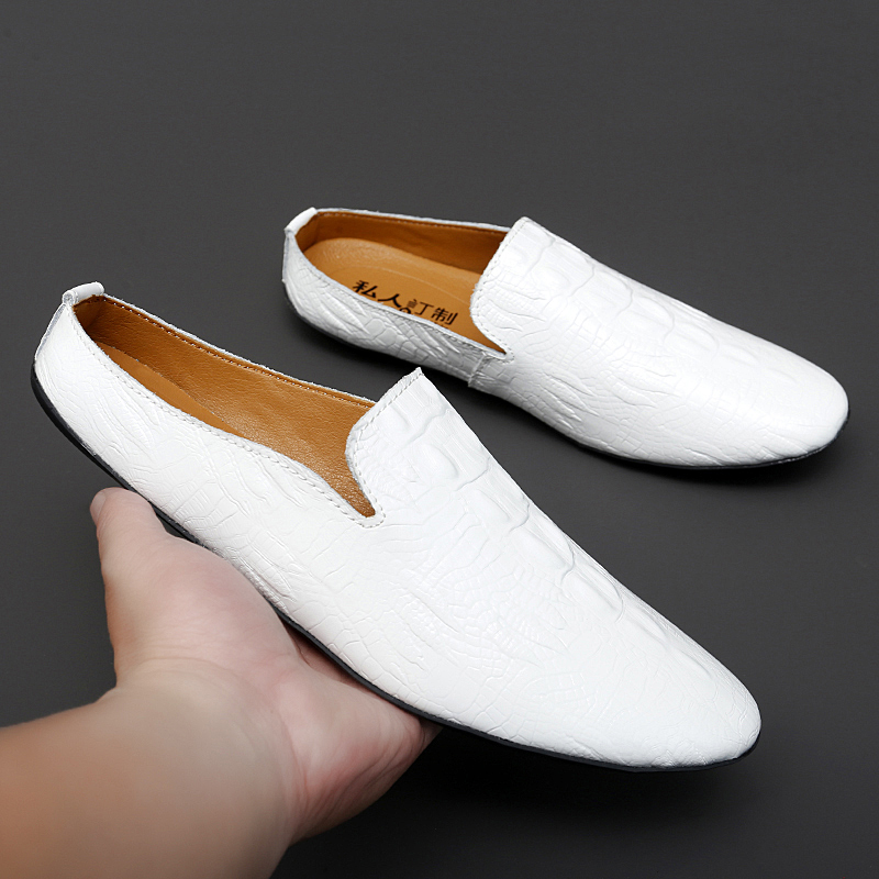 Thời Trang Họa Tiết Cá Sấu Nam - đánh giá và giá Boat Shoe Leather