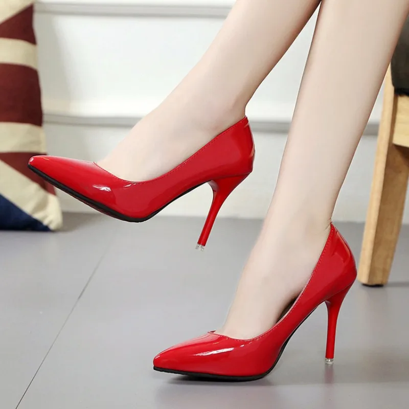 Pointed Toe Pumps Patent Leath - đánh giá và giá Boat Shoe Leather