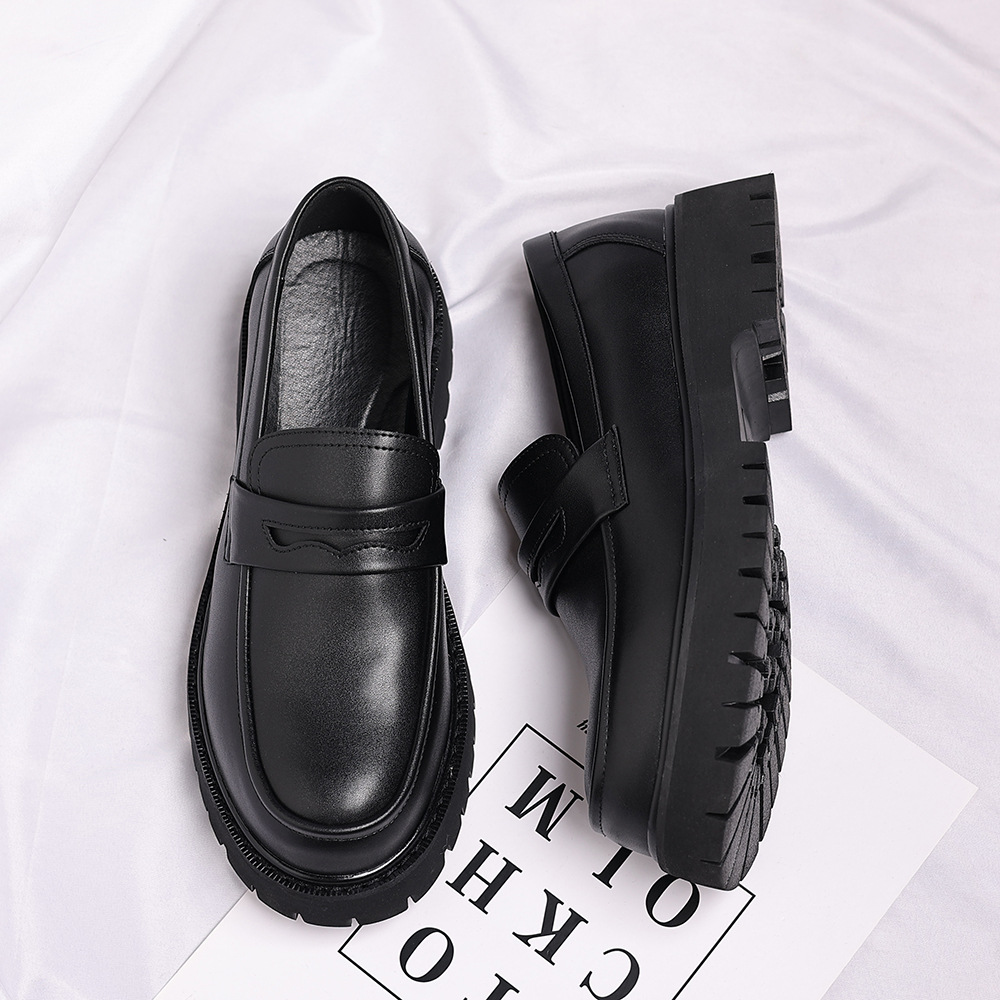 New Men's Loafers Slip On PU L - đánh giá và giá Men Shoes Boss