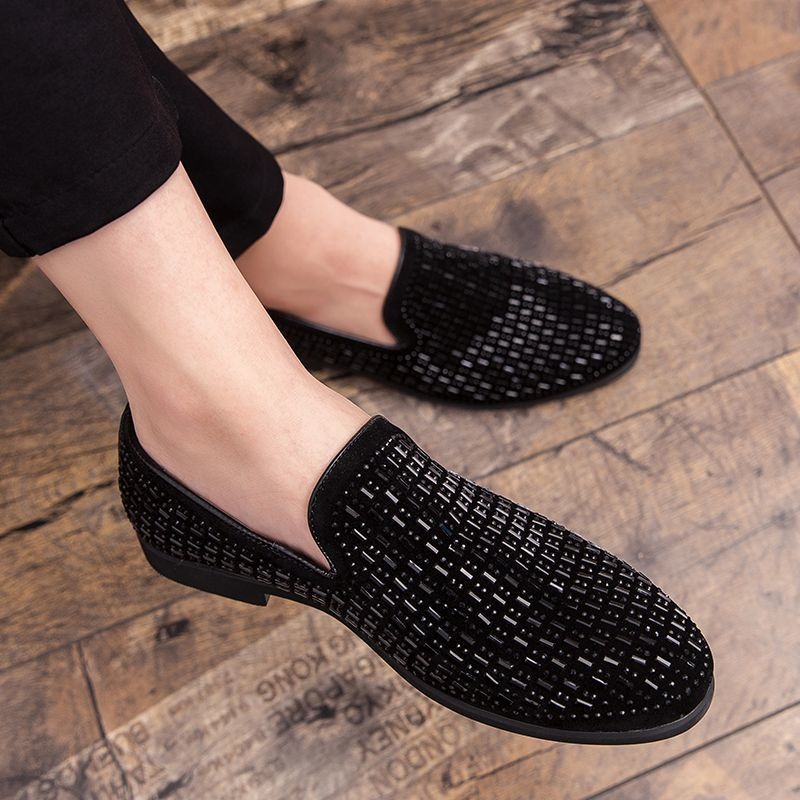 rhinestone party dress shoes f - đánh giá và giá Men'S Shoes Drivers