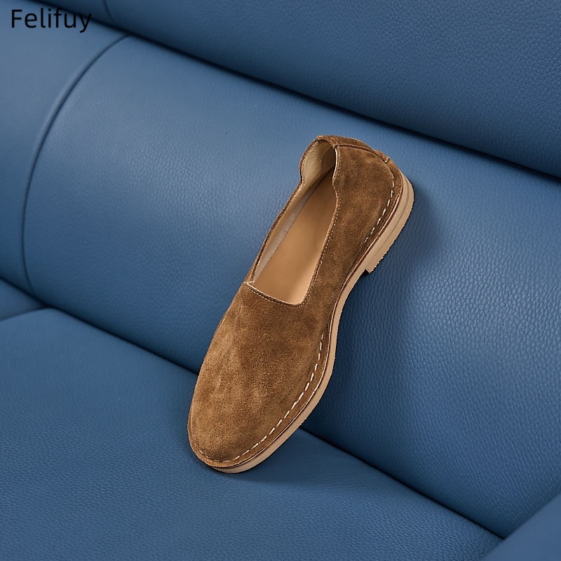 Cow Suede Man Loafers Luxury G - đánh giá và giá Boat Shoe Leather