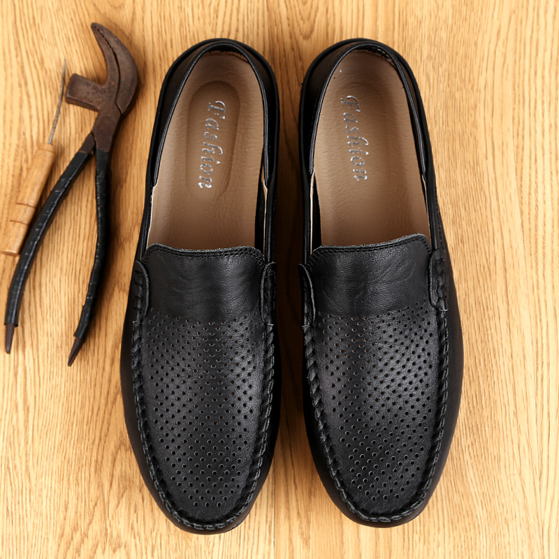 Summer Men Casual Shoes Leathe - đánh giá và giá Boat Shoe Leather