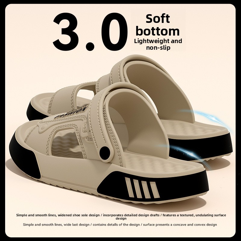 Thick-bottomed cool slippers m - đánh giá và giá Men'S Shoes Drivers