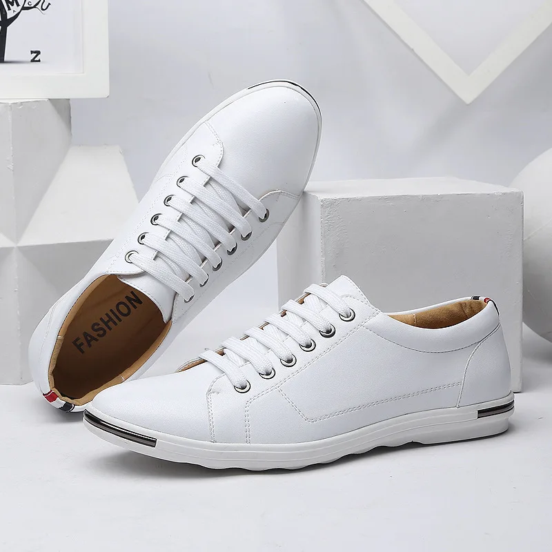 Men Size38-48 Casual Breathabl - đánh giá và giá Boat Shoe Leather