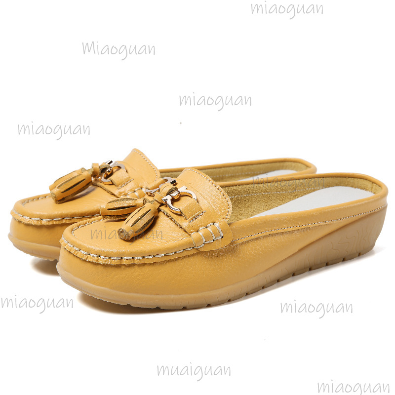 Leather Tassel Mule Loafers fo - đánh giá và giá Boat Shoe Leather