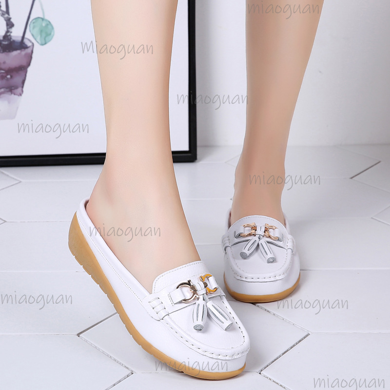 Leather Tassel Mule Loafers fo - đánh giá và giá Boat Shoe Leather