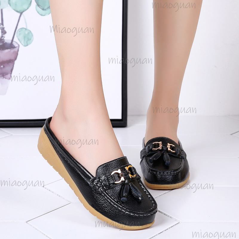 Leather Tassel Mule Loafers fo - đánh giá và giá Boat Shoe Leather