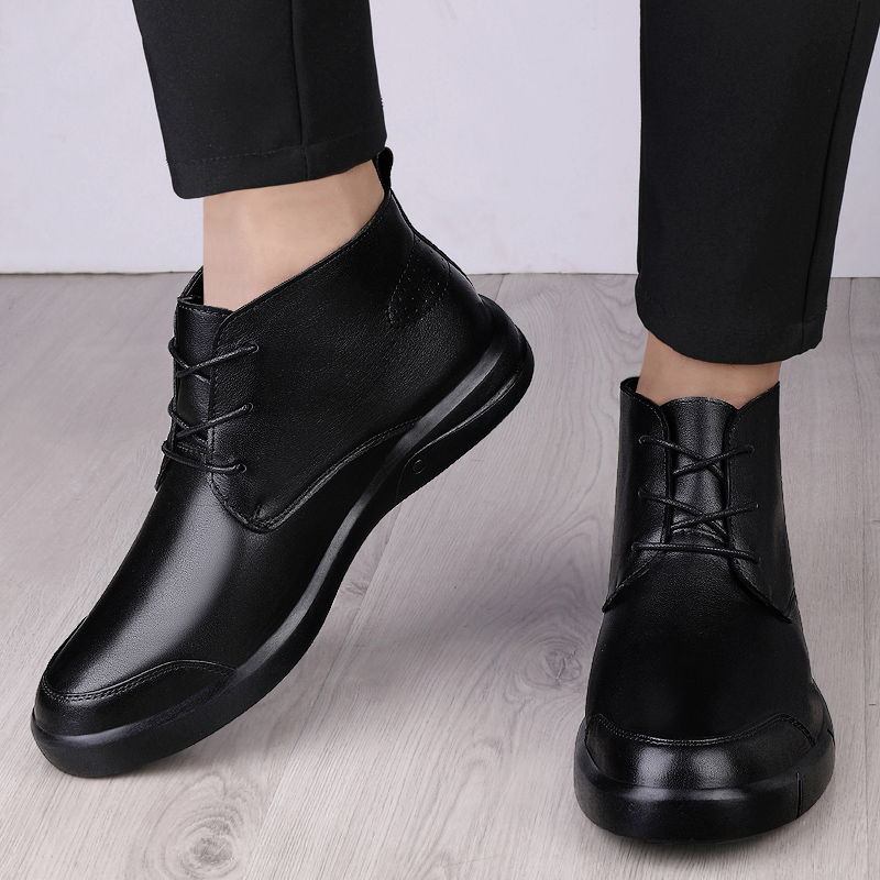 Famous Luxury Ankle Boots High - đánh giá và giá Men Shoes Boss