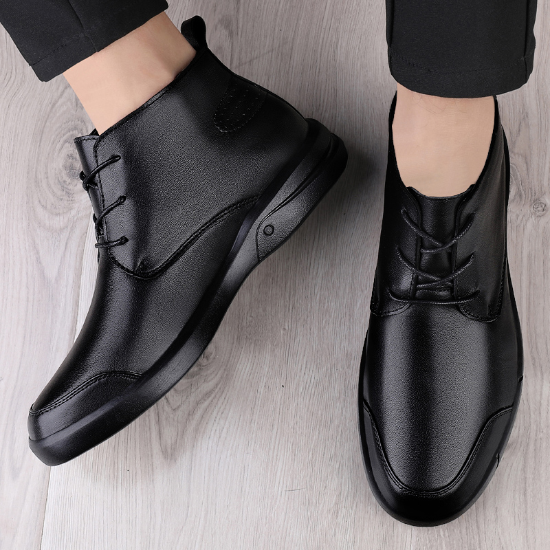 Famous Luxury Ankle Boots High - đánh giá và giá Men Shoes Boss