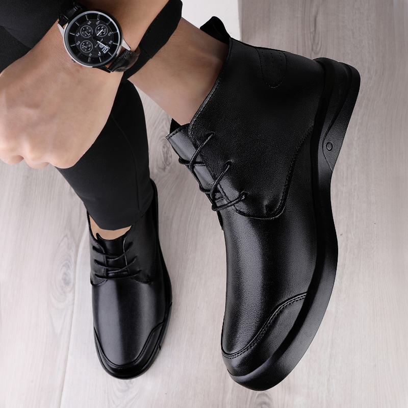 Famous Luxury Ankle Boots High - đánh giá và giá Men Shoes Boss