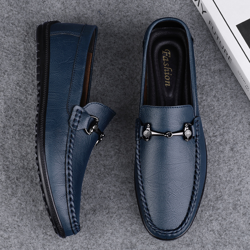 New Black Shoes Men Loafers Br - đánh giá và giá Boat Shoe Leather