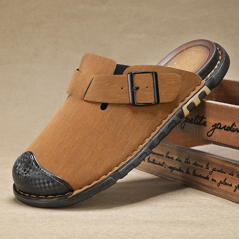 Man Footwear Sandals Summer Pu - đánh giá và giá Men Shoes Size 46
