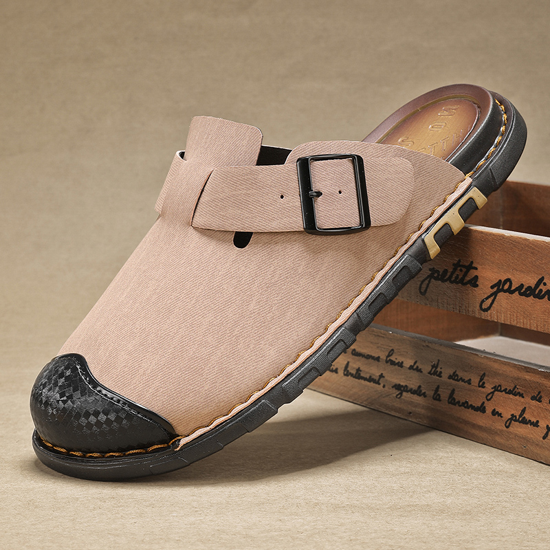 Man Footwear Sandals Summer Pu - đánh giá và giá Men Shoes Size 46