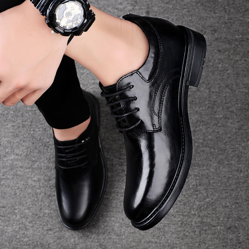 Leather Casual Elevator Shoes  - đánh giá và giá Men Shoes Boss