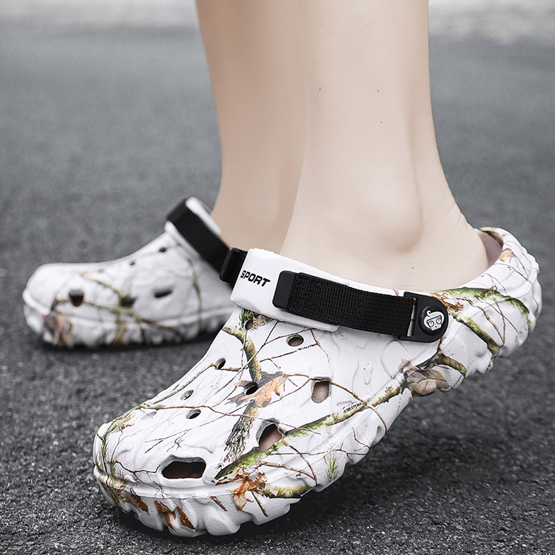 Summer Women's and Men's Clogs - đánh giá và giá Men Shoes Size 46
