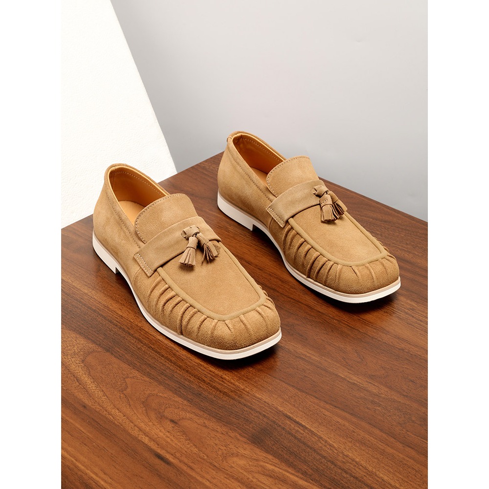 Genuine Leather Tassel Suede S - đánh giá và giá Men'S Shoes Drivers