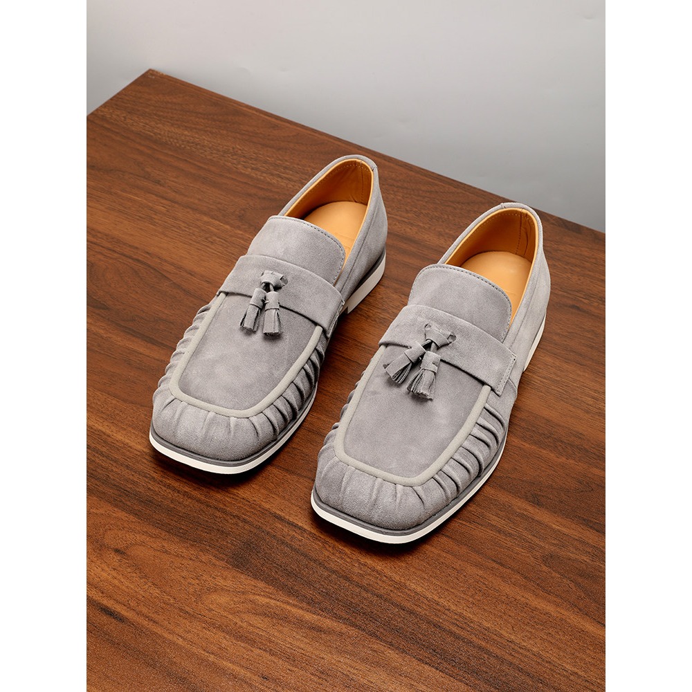Genuine Leather Tassel Suede S - đánh giá và giá Men'S Shoes Drivers
